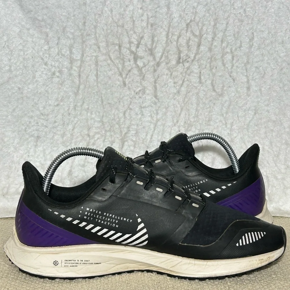 Nike Womens Air Zoom Pegasus 36 Black Running Athletic Sneakers Shoes SZ US 9.5